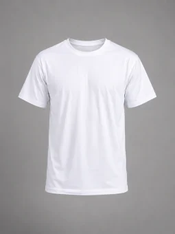 Camiseta branca - malha fria 