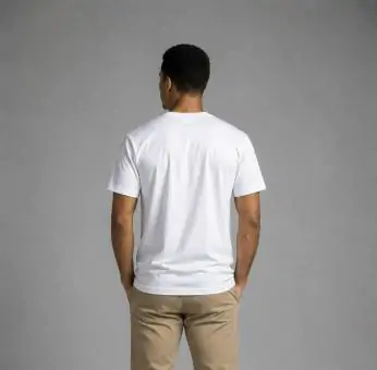 Camiseta branca - malha fria 