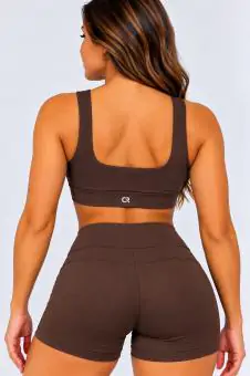 Short Fitness Feminino com Cós Alto