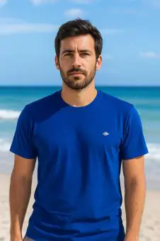 CAMISETA BASICA MORMAII - Código 7939-6