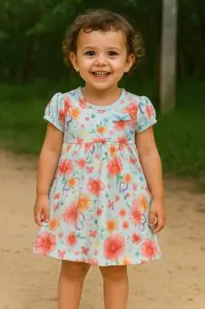 VESTIDO INFANTIL - Código 7954-7