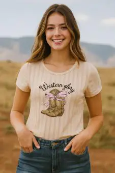 BLUSA EM VISCOSE FEMININA - Código 7955-2