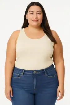REGATA FEMININA PLUS SIZE - Código 7959-49
