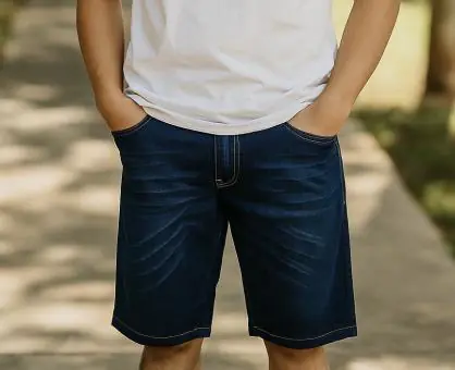 BERMUDA JEANS MASCULINA - Código 7984-78