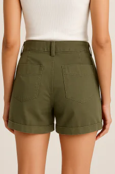 SHORT SARJA FEMININO