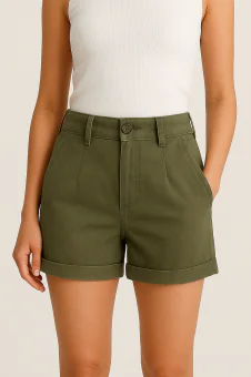 SHORT SARJA FEMININO