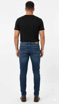 Calça jeans slim 